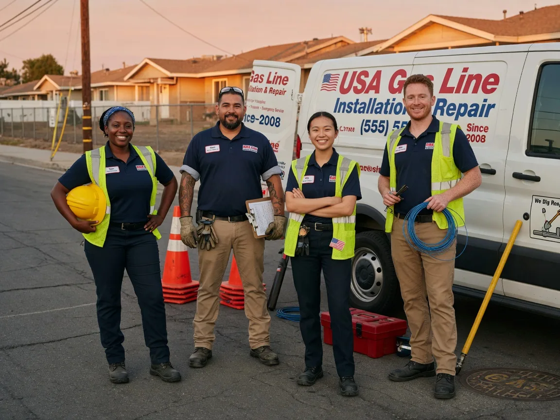 Gas Line Installation company in Plessis, NY